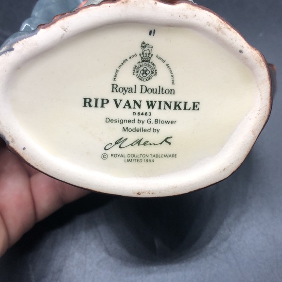 Royal Doulton “Rip Van Winkle” 4” Toby Mug - Picture 2 of 3